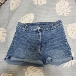 H and M High Waisted Shorts